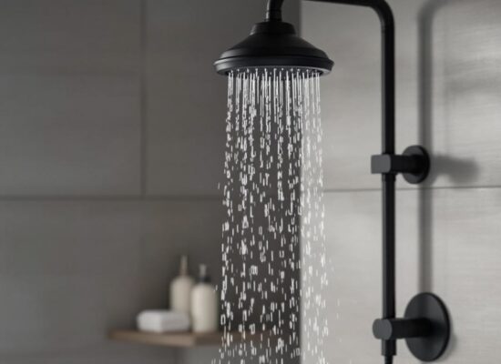 Moen-Matte-Black-Shower-System_-Elegance-in-Your-Bathroom